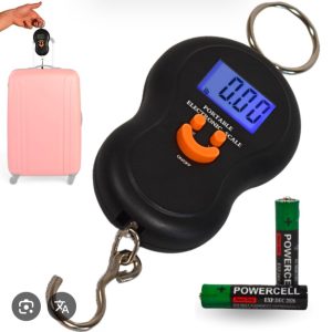 Balance Électronique Portable pour Bagages – Jusqu’à 50 kg